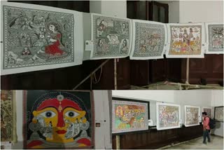Exhibition of Mithila Paintings