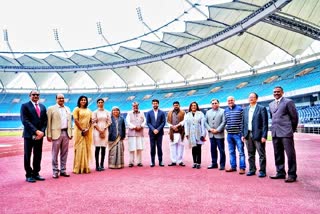 Commonwealth Games  First Meeting of Moc  Asiad Games  MoC  एमओसी की पहली बैठक  Sports Minister Anurag Thakur  राष्ट्रमंडल खेल  एशियाड और टॉप्स  Sports News  खेल समाचार  खेल मंत्री अनुराग ठाकुर  sports ministry