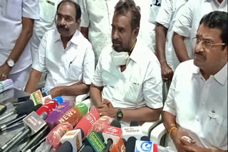 s p velumani received nominations from volunteers  s p velumani received nominations from candidates in erode  nomination receiving meeting held at erode  admk intra election nomination process  erode news  erode latest news  sp velumani press meet  ஈரோட்டில் செய்தியாளர்களை சந்தித்த வேலுமணி  தேர்தலில் போட்டியிடும் தொண்டர்களின் வேட்பு மனுக்களை பெற்றுக்கொண்ட வேலுமணி  வேட்பு மனு வாங்கும் நிகழ்ச்சி  ஈரோடில் வேட்பு மனு வாங்கும் நிகழ்ச்சி