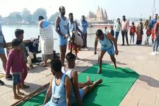 juggler Group Performing in Gita jayanti Mahotsav