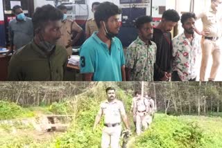 Pothencode Kallur murder case  പോത്തൻകോട് കൊലപാതകം  കല്ലൂർ കൊലപാതകക്കേസ് പ്രതികളുടെ അറസ്റ്റ്  Arrest of accused in Kallur murder recorded  crime news