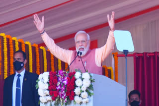 pm narendra modi rally in haldwani