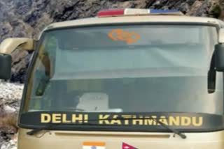 Delhi Kathmandu bus