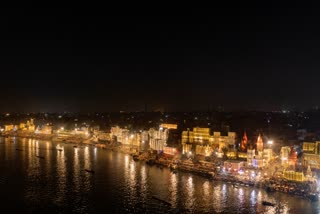 Ghats and Temple of Varanasi,  Varanasi tourism India,  landscape pictures India