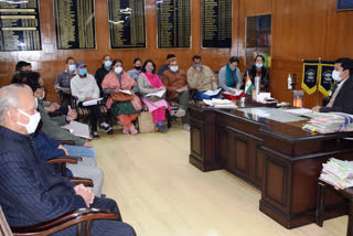 District level task force committee meeting in Shimla