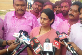 mla lakshmi hebbalkar reaction on MLC Result