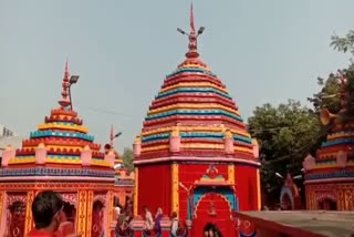 waste flowers in Chinnamastika temple