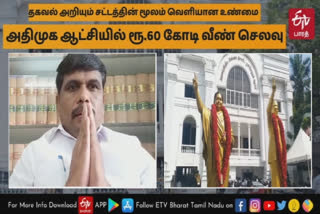 எடப்பாடி செலவு செய்த பணத்துக்கு 100 வீடுகள் கட்டிக் கொடுத்திருக்கலாம்