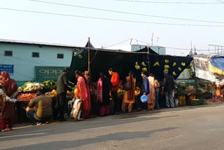 Encroachment problem in bilaspur bus stand