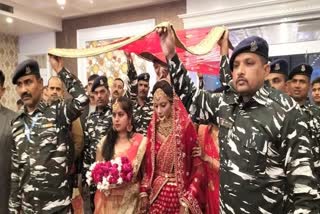 CRPF soldiers in marriage