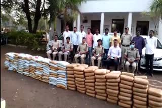 456 kg of marijuana confiscated by Police in Bidar