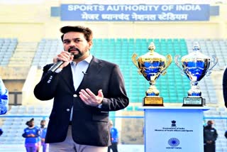 Khelo India Women Hockey League  Khelo India  Women Hockey League  Sports Minister Anurag Thakur  Sports News  खेलमंत्री अनुराग ठाकुर  खेलो इंडिया महिला हॉकी लीग  महिला हॉकी लीग का शुभारंभ