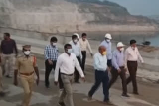 Officers team visit polavaram project