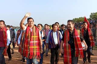 Bhaichung Bhutia in Tripura