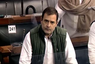 rahul gandhi lok sabha