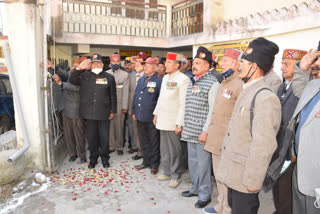 Ex servicemen celebrated Vijay Diwas in Kullu