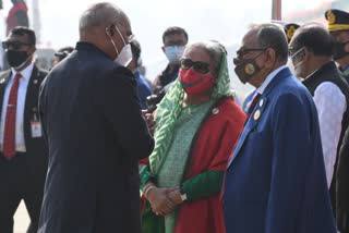 president ram nath kovind attends victory day parade at dhaka