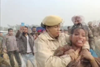 Unemployed teachers assaulted, dragged by police at CM Channi’s rally in Punjab,s Sangrur