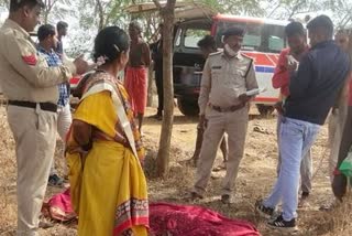 Husband killed his wife by strangulation in Dhamtari