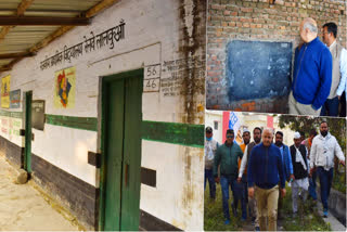 Manish Sisodia inspected govt school