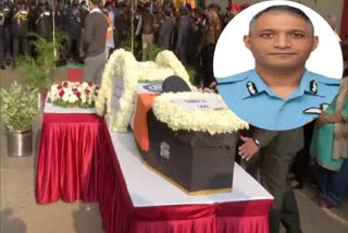 Mortal remains of Group Captain Varun Singh brought to Bhopal