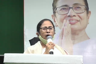 mamata banerjee praises basundhara goswami at kmc election 2021 vote campaign
