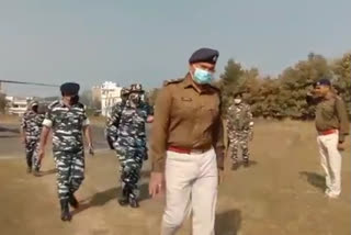 CRPF IG Rajeev Singh on Chatra tour