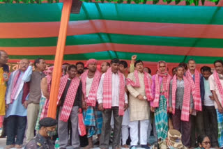 bjp wb president sukanta majumder call for nabanna march from singur