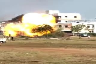 gas cylinder explosion Nashik
