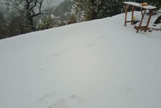 Poonch, Rajouri turns white after fresh snowfall