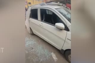 Pune MNS VPs Car Blown Up
