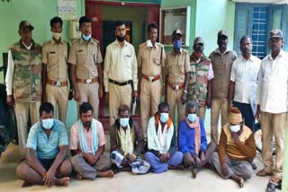 Five arrested in Tumkur