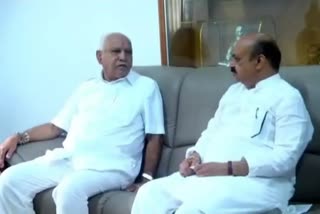 basavaraj-bommai-and-yadiyurappa-private-meeting