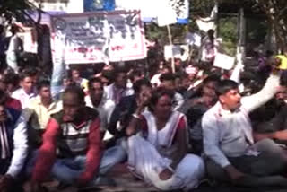 AASAA stages protest in Biswanath