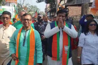 sukanta majumdar targets mamata banerjee during vote campaign of kmc election 2021