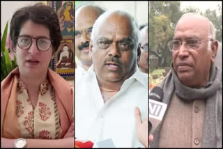 Congress leader priyanka gandhi, mallikarjuna kharge on Ramesh kumar statement