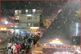 Snowfall In Manali