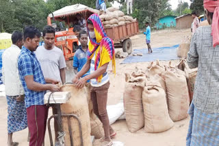 Paddy procurement target in Dantewada