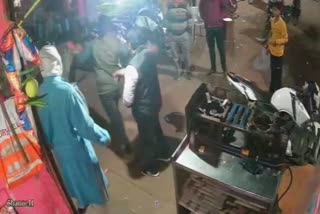 tea maker beaten in katni