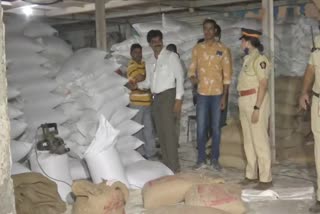 Raid on Ration Store Mumbai