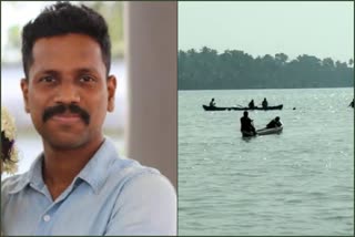 police boat capsize  പൊലീസ് സംഘം സഞ്ചരിച്ച വള്ളം മറിഞ്ഞു  വർക്കലയിൽ വള്ളം മറിഞ്ഞ് അപകടം  പോലീസ് ഉദ്യോഗസ്ഥൻ മരിച്ചു  police boat accident  thiruvananthapuram latest news