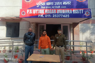 uttam nagar police arrested  accused in delhi