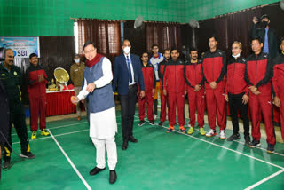 interdepartmental badminton competition