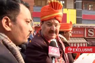 JP Nadda exclusive interview