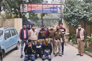 Action of Pandav Nagar Police