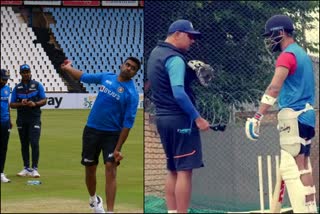 Indian team training session