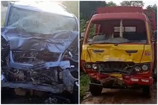 elderly couple died in accident  kottarakkara accident  car hits lorry  road accident death kerala  kollam latest news  വൃദ്ധ ദമ്പതികള്‍ അപകടത്തില്‍ മരിച്ചു  കൊട്ടാരക്കര അപകടം  കേരളത്തില്‍ റോഡ്‌ അപകടം  കൊല്ലം വാര്‍ത്തകള്‍  കാറും ലോറിയും കൂട്ടിയിടിച്ച് അപകടം