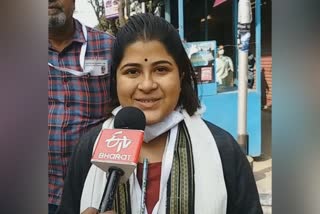 48 no ward CPIM candidate Anwesha Das