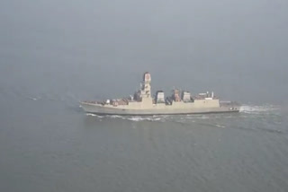 Stealth destroyer Mormugao sails for trial on Goa Liberation Day