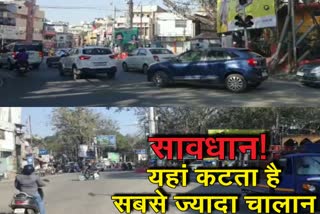 traffic-police-deducted-highest-challan-at-katchari-chowk-in-ranchi